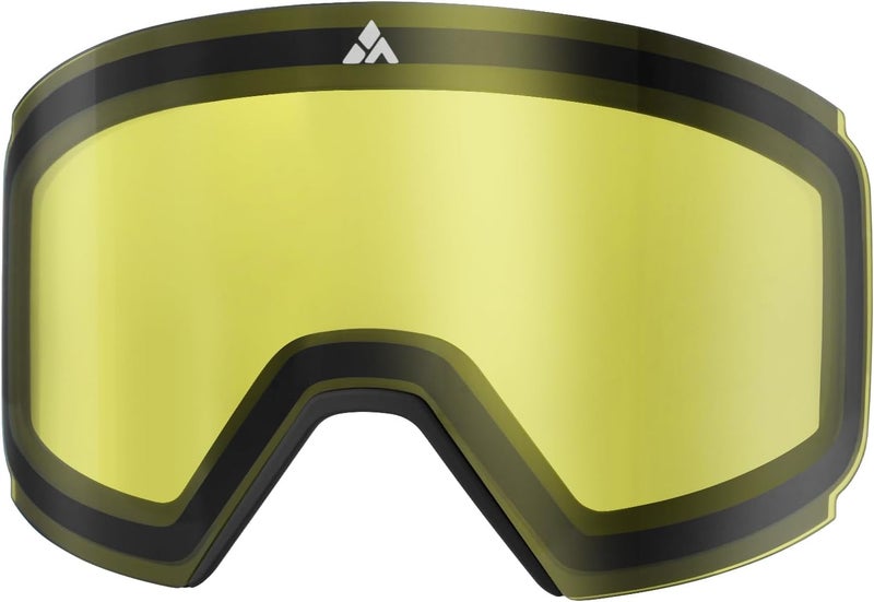 Freela Ski Goggles- Frameless, Magnetic OTG Snow Goggles Interchangeable Lens UV400 Protection Anti-Fog for Adult Men Women - Image 1
